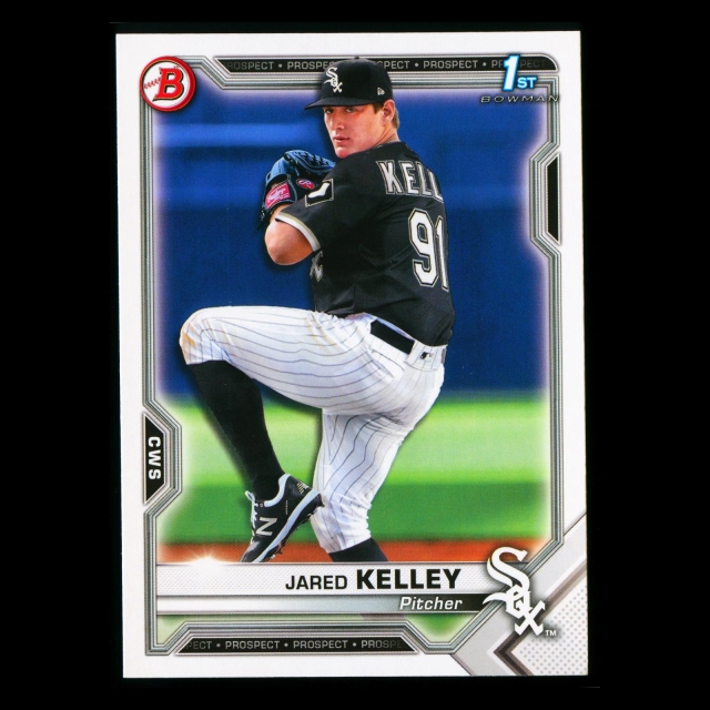 Jared Kelley 2021 Bowman Prospect 1st Bowman White Sox