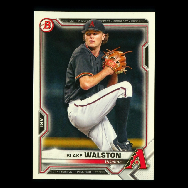 Blake Walston 2021 Bowman Prospect Diamondbacks