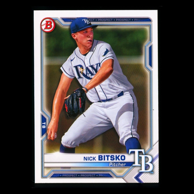 Nick Bitsko 2021 Bowman Prospect Rays