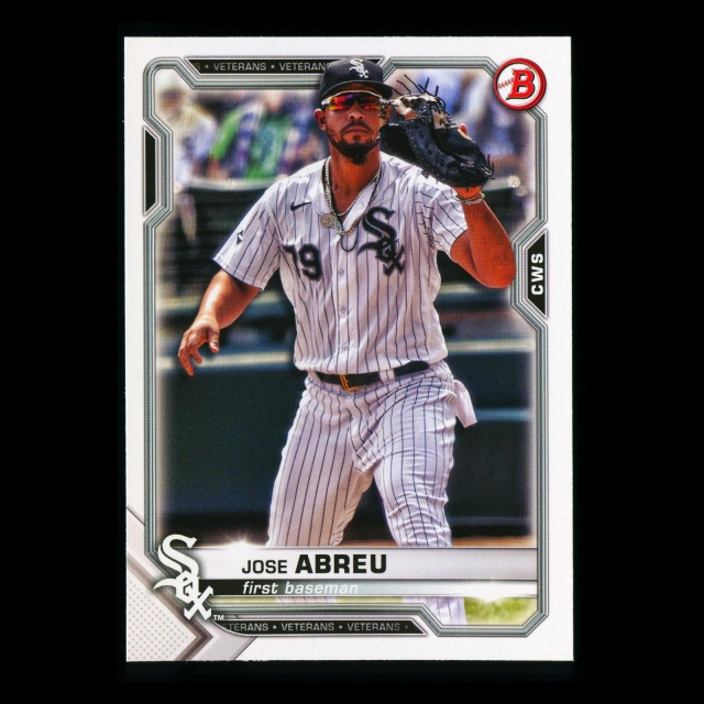 Jose Abreu 2021 Bowman White Sox