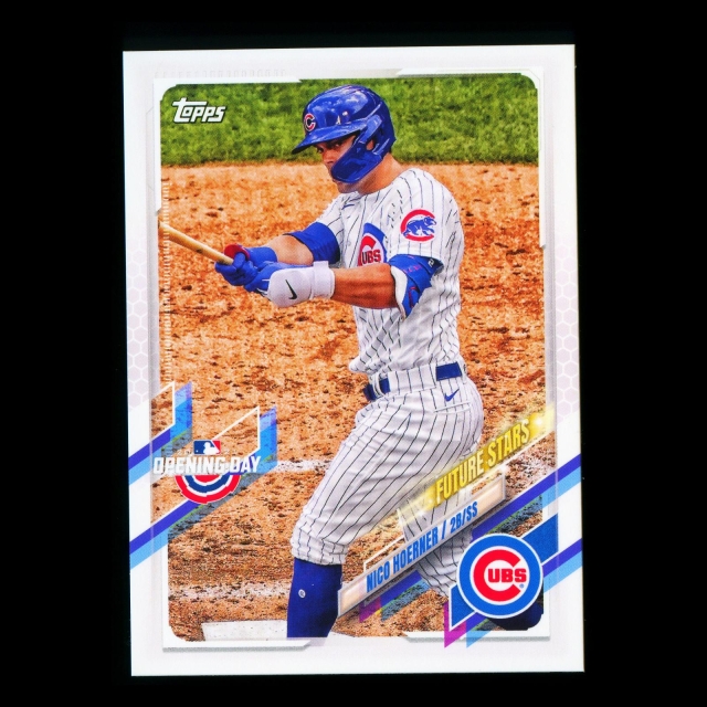 Nico Hoerner 2021 Topps Opening Day Future Stars Cubs