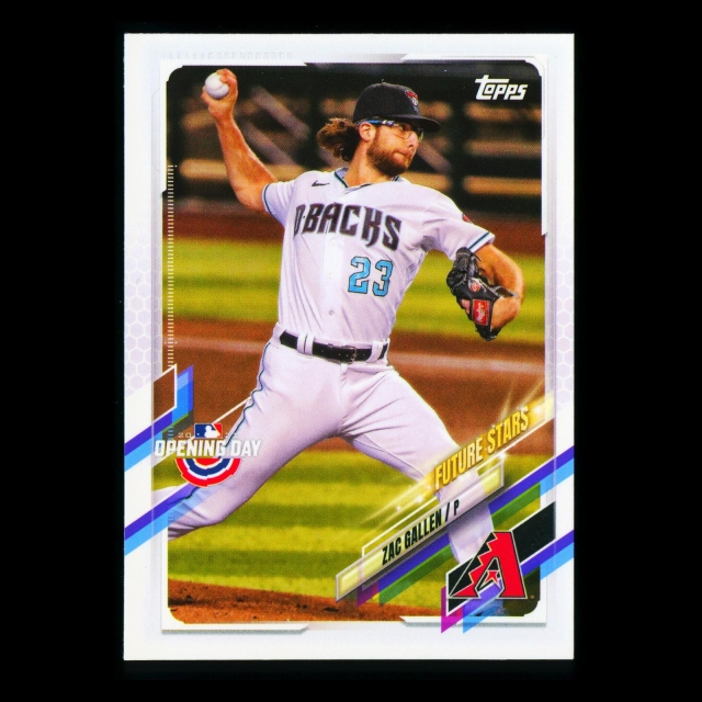 Zac Gallen 2021 Topps Opening Day Future Stars Diamondbacks