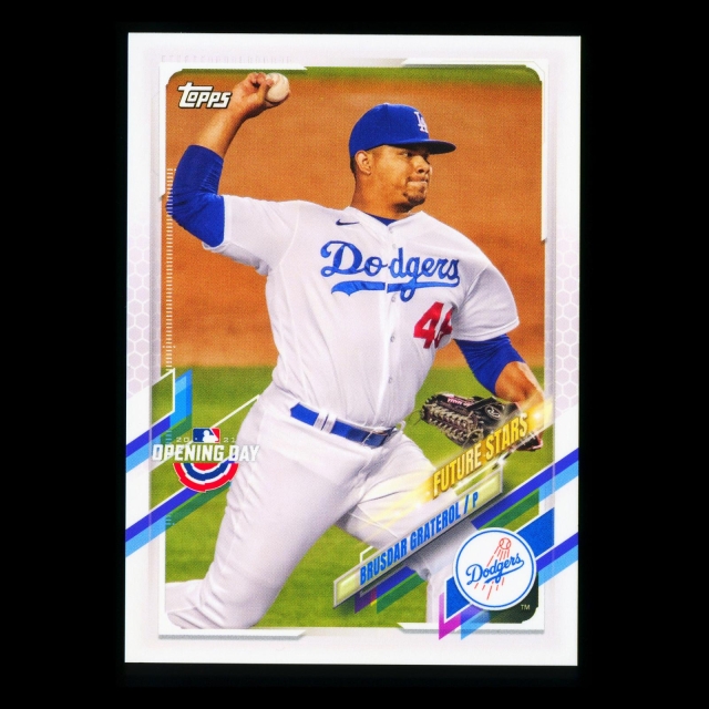 Brusdar Graterol 2021 Topps Opening Day Future Stars Dodgers