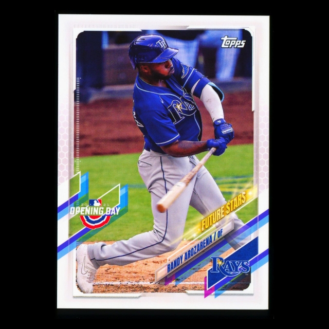 Randy Arozarena 2021 Topps Opening Day Future Stars Rays