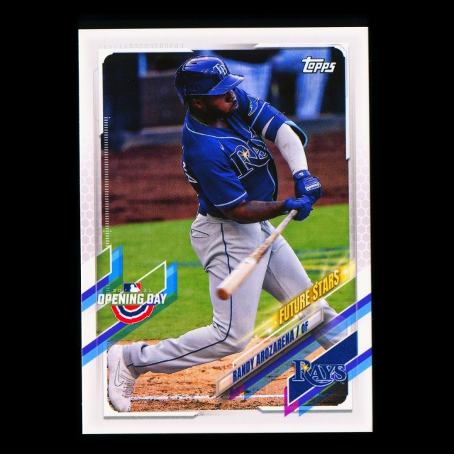 Randy Arozarena 2021 Topps Opening Day Future Stars Rays