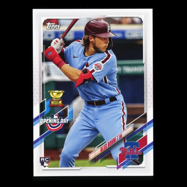 Alec Bohm RC 2021 Topps Opening Day All-Star Rookie Phillies