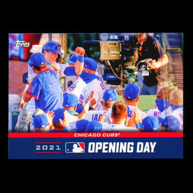 Chicago Cubs 2021 Topps Opening Day