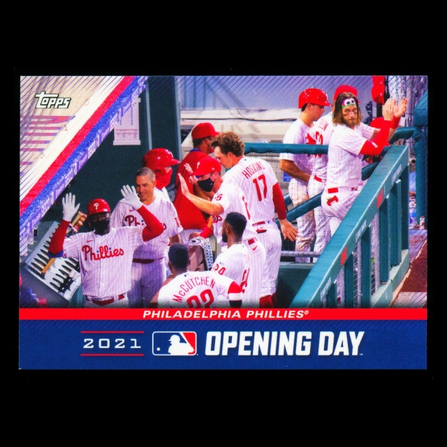 Philadelphia Phillies 2021 Topps Opening Day