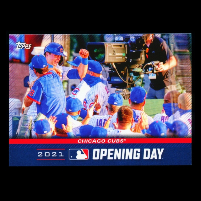 Chicago Cubs 2021 Topps Opening Day