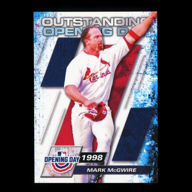 Mark McGwire 2021 Topps Opening Day 1998 Cardinals