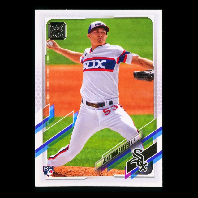 Jonathan Stiever RC Topps 2021 Rookie White Sox