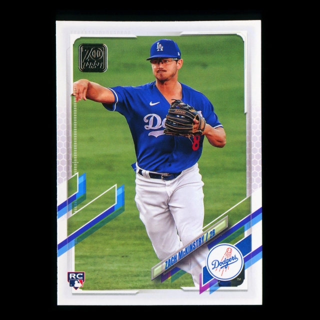 Zack McKinstry RC Topps 2021 Rookie Dodgers