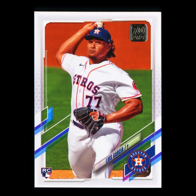 Luis Garcia RC Topps 2021 Rookie Astros