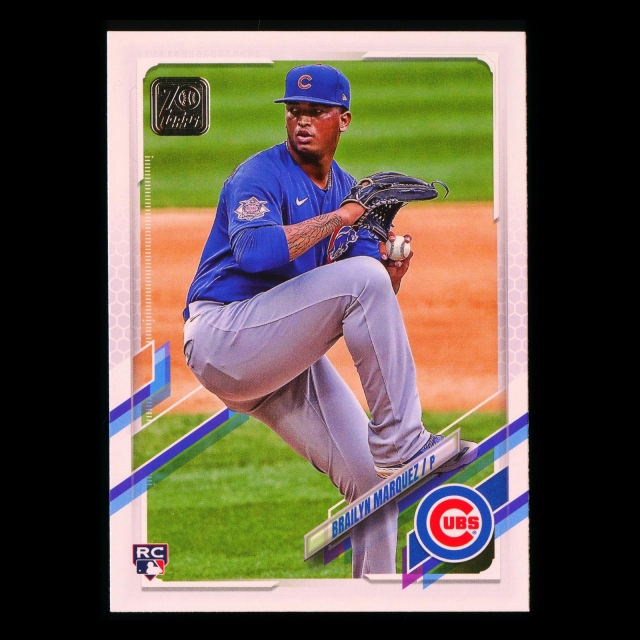 Brailyn Marquez RC Topps 2021 Rookie Cubs