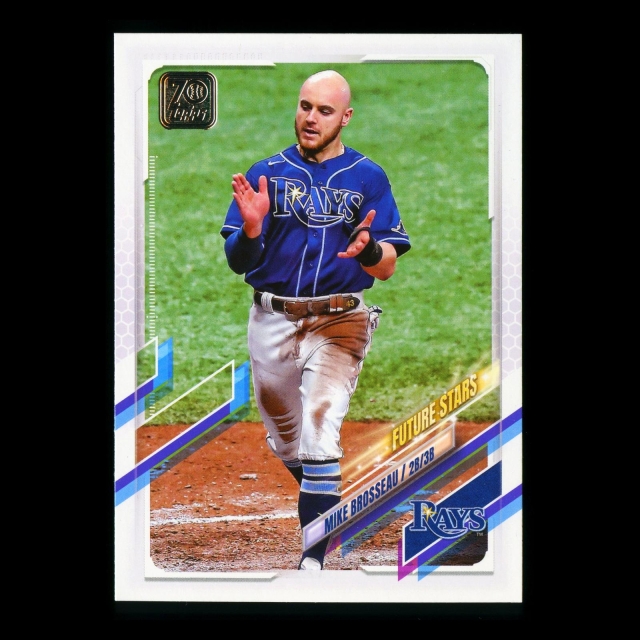 Mike Brosseau Topps 2021 Future Stars Rays