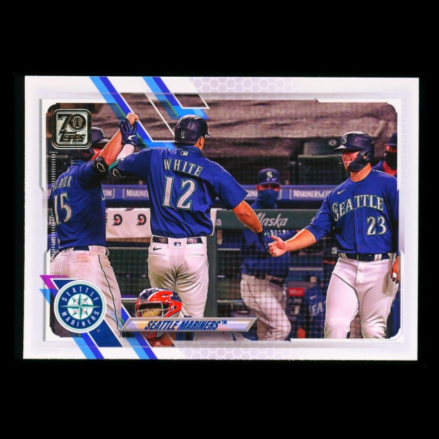 Seattle Mariners Topps 2021 Team Card T-Mobile Park