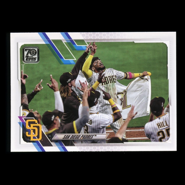 San Diego Padres Topps 2021 Team Card Petco Park