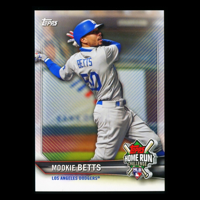 Mookie Betts 2021 Topps Home Run Challenge Dodgers
