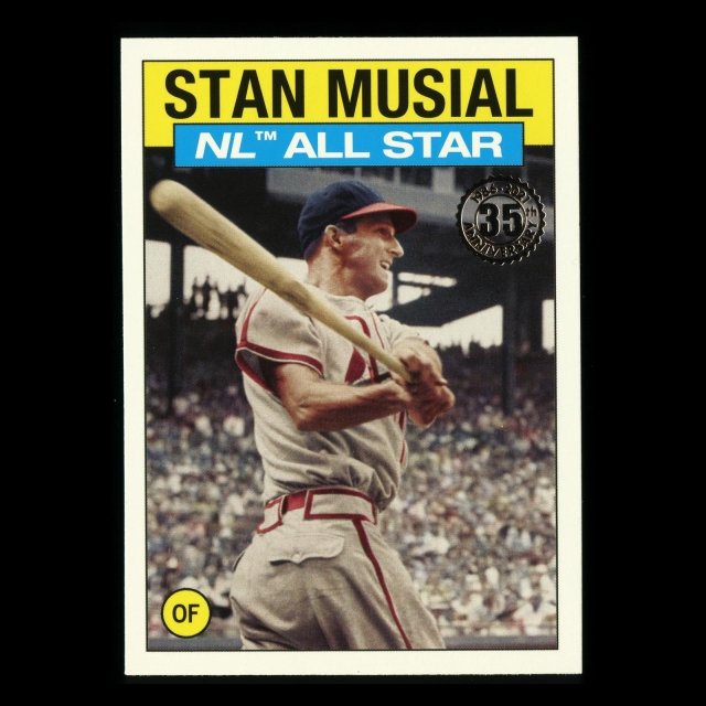 Stan Musial 2021 Topps '86 Retro NL All Star Cardinals