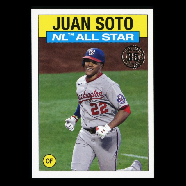 Juan Soto 2021 Topps '86 Retro NL All Star Nationals