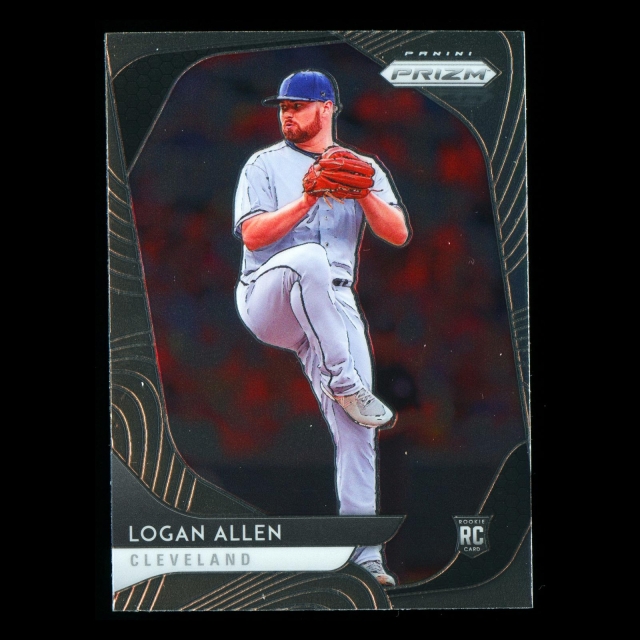 Logan Allen RC 2020 Prizm Rookie Indians