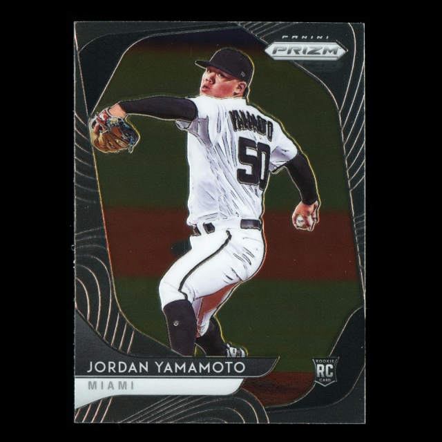 Jordan Yamamoto RC 2020 Prizm Rookie Marlins