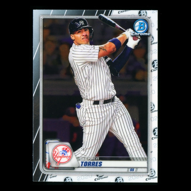 Gleyber Torres 2020 Bowman Chrome Yankees