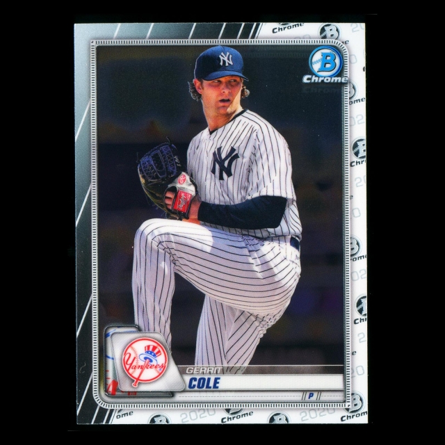 Gerrit Cole 2020 Bowman Chrome Yankees