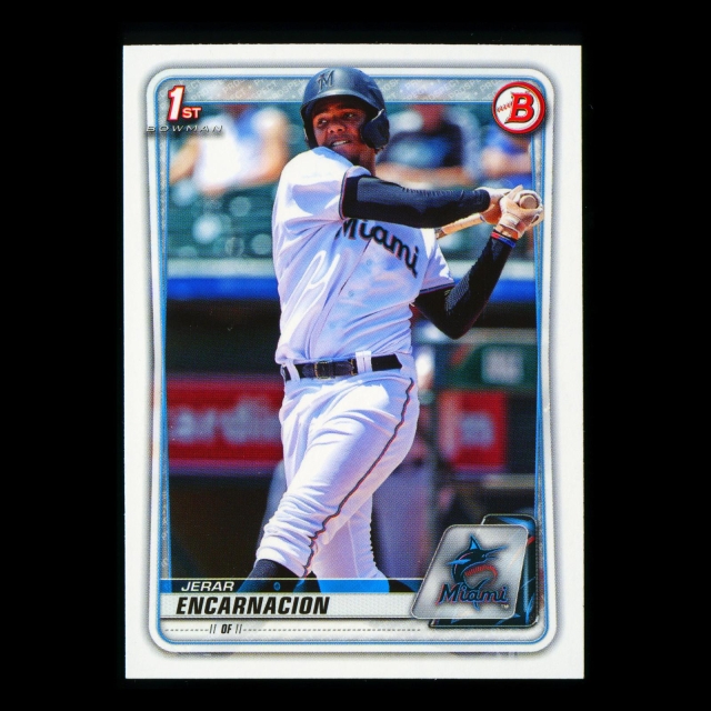Jerar Encarnacion 2020 Bowman 1st Bowman Prospect Marlins