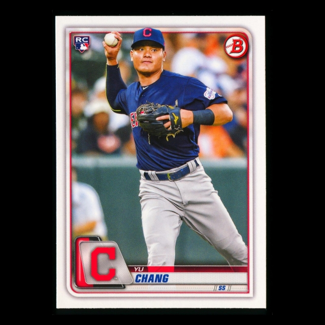 Yu Chang RC 2020 Bowman Rookie Indians