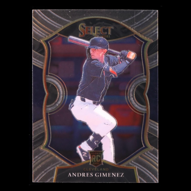 Andres Gimenez RC 2021 Select Rookie Indians