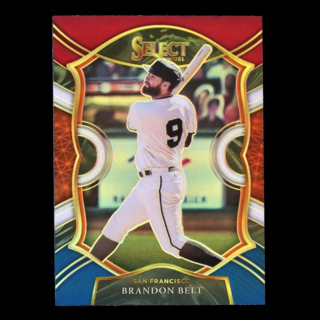 Brandon Belt 2021 Select Tri-Color Giants