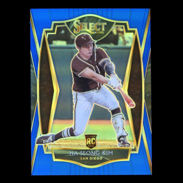 Ha-Seong Kim 2021 Select Blue Premier Level Padres 011/149