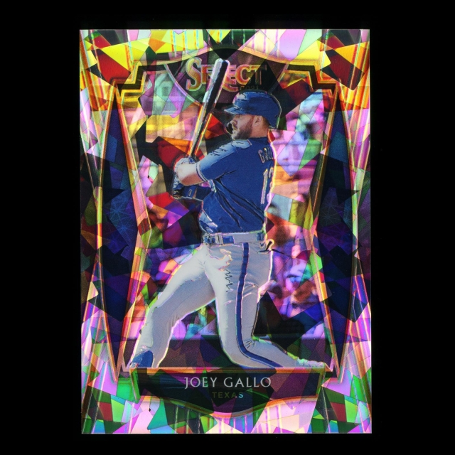 Joey Gallo 2021 Select Premier Level Cracked Ice Rangers 22/25