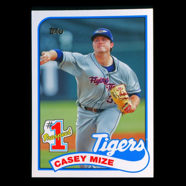 Casey Mize 2020 Topps 1989 Retro #1 Prospect Tigers