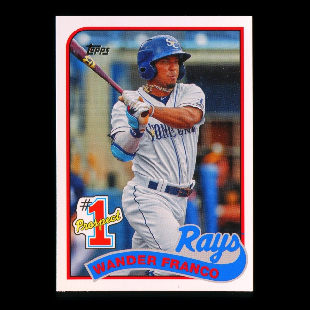 Wander Franco 2020 Topps 1989 Retro #1 Prospect Rays