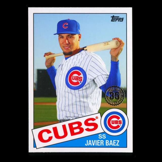 Javier Baez 2020 Topps 1985 Retro Cubs