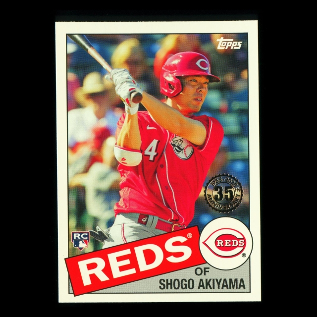 Shogo Akiyama RC 2020 Topps 1985 Retro Rookie Reds