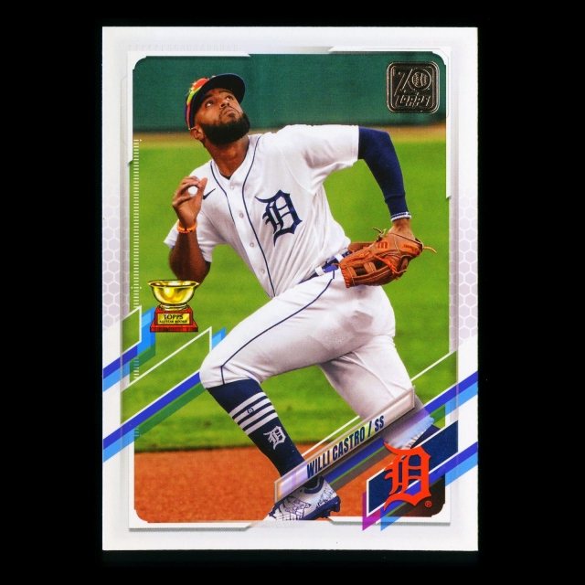 Willi Castro Topps 2021 All-Star Rookie Tigers