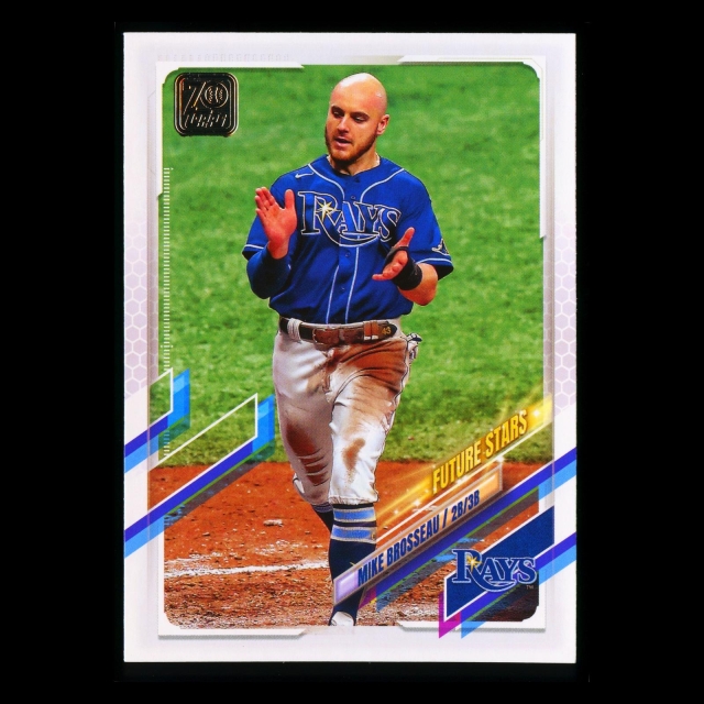 Mike Brosseau Topps 2021 Future Stars Rays