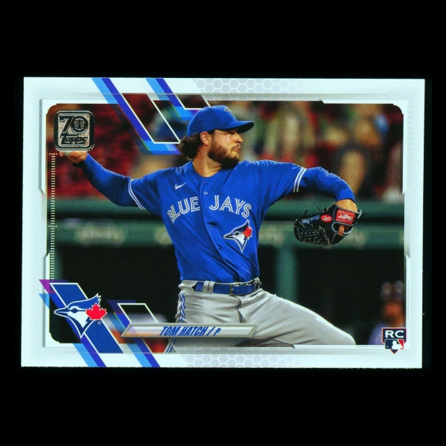 Tom Hatch RC Topps 2021 Rookie Blue Jays