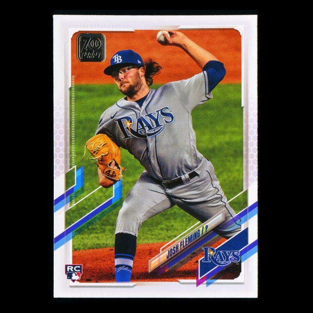 Josh Fleming RC Topps 2021 Rookie Rays