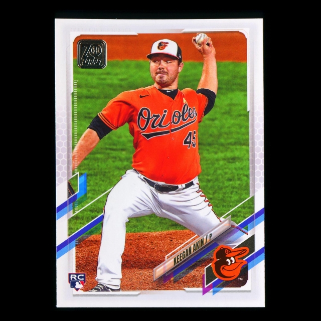Keegan Akin RC Topps 2021 Rookie Orioles