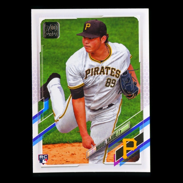 Miguel Yajure RC Topps 2021 Rookie Piratesq