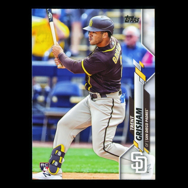 Trent Grisham RC 2020 Topps Rookie Padres