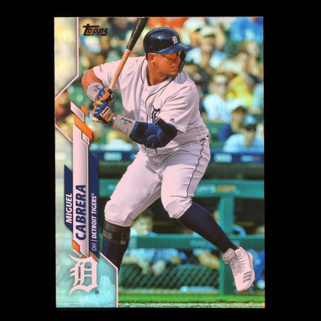 Miguel Cabrera 2020 Topps Rainbow Foil Tigers