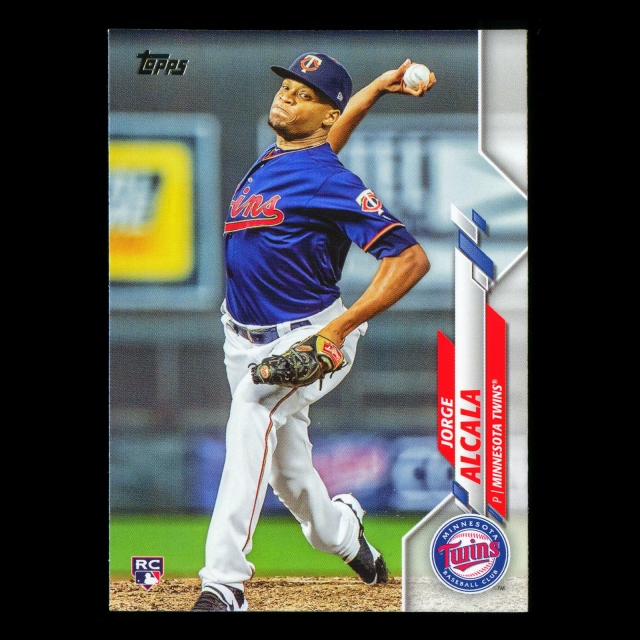 Jorge Alcala RC 2020 Topps Rookie Twins
