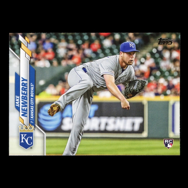 Jake Newberry RC 2020 Topps Rookie Royals