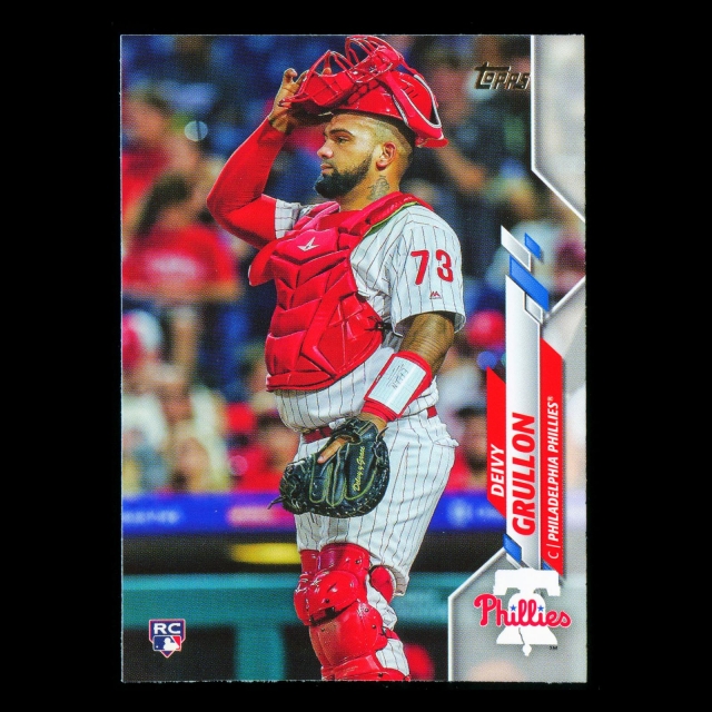 Deivy Grullon RC 2020 Topps Rookie Phillies