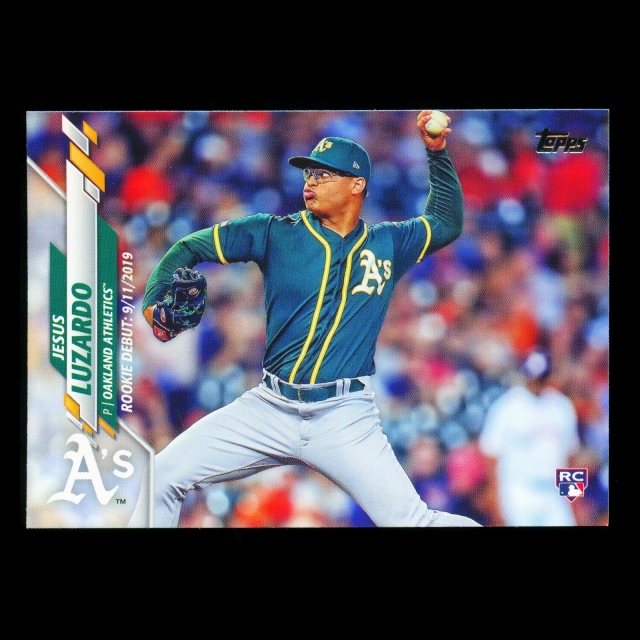 Jesus Luzardo RC 2020 Topps Rookie Athletics